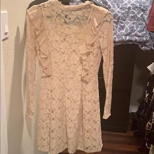 NWOT Topshop lace mini dress
